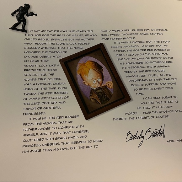 RED RANGER CAME CALLING by Berkeley Breathed 1994 - Picture 3 of 3